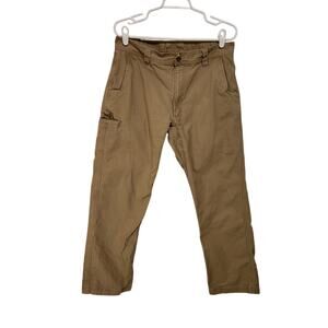 Key Classic Stretch Relaxed Uniform Straight Leg Cargo Work Pants Size 34x30